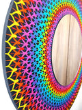 Espejo Mandala de Color y Luz · Arte original